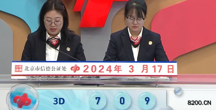 第2024067期福彩3D开奖现场截图图片