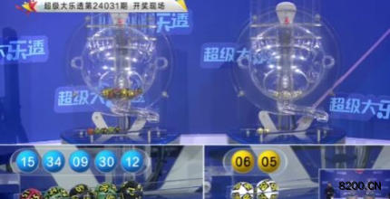 第2024031期大乐透开奖现场截图图片