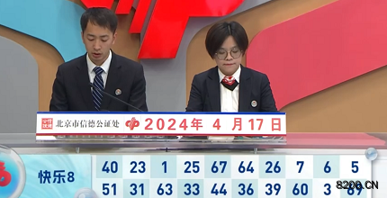 第2024098期快乐8开奖现场截图图片