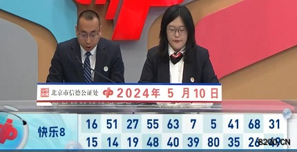 第2024121期快乐8开奖现场截图图片