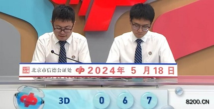 第2024129期福彩3D开奖现场截图图片