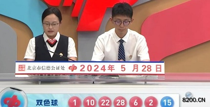 第2024060期双色球开奖现场截图图片