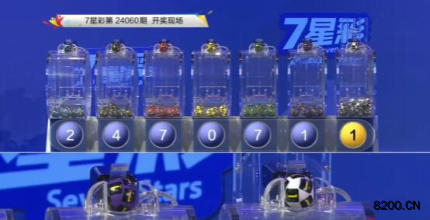 第2024060期七星彩开奖现场截图图片