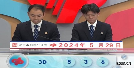 第2024140期福彩3D开奖现场截图图片