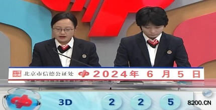 第2024147期福彩3D开奖现场截图图片
