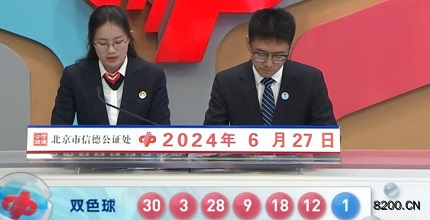 第2024073期双色球开奖现场截图图片