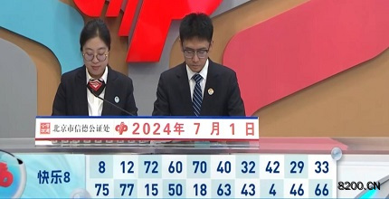 第2024173期快乐8开奖现场截图图片