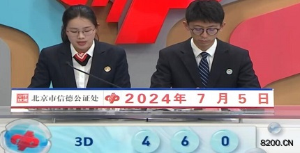 第2024177期福彩3D开奖现场截图图片