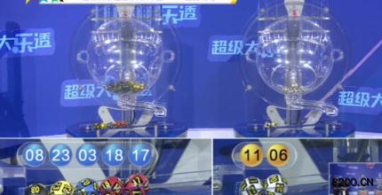 第2024079期大乐透开奖现场截图图片