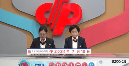 第2024082期双色球开奖现场截图图片