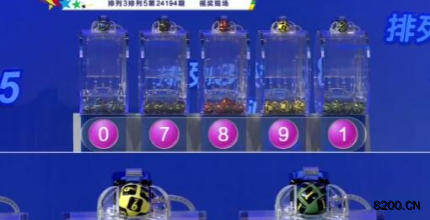 第2024194期排列3开奖现场截图图片
