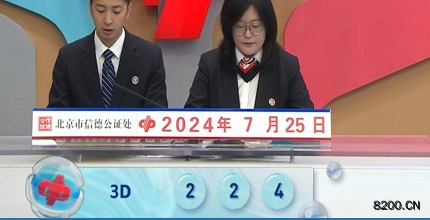 第2024197期福彩3D开奖现场截图图片