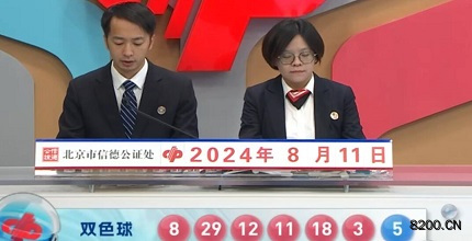 第2024092期双色球开奖现场截图图片