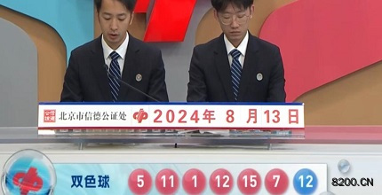 第2024093期双色球开奖现场截图图片