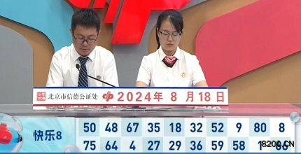 第2024221期快乐8开奖现场截图图片