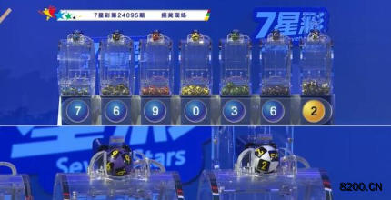第2024095期七星彩开奖现场截图图片