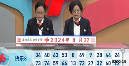 第2024225期快乐8开奖现场截图图片