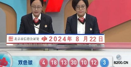 第2024097期双色球开奖现场截图图片