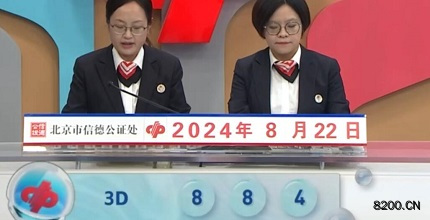 第2024225期福彩3D开奖现场截图图片