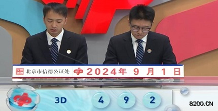 第2024235期福彩3D开奖现场截图图片