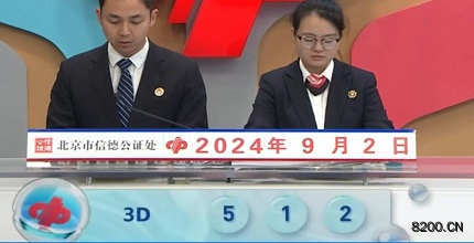 第2024236期福彩3D开奖现场截图图片