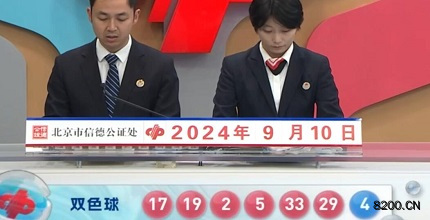第2024105期双色球开奖现场截图图片