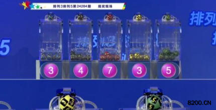 第2024264期排列3开奖现场截图图片