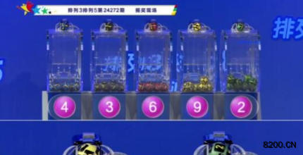 第2024272期排列3开奖现场截图图片