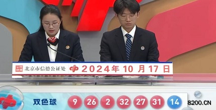 第2024119期双色球开奖现场截图图片