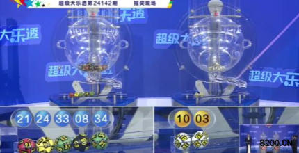 第2024142期大乐透开奖现场截图图片