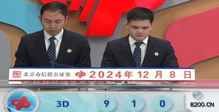 第2024329期福彩3D开奖现场截图图片