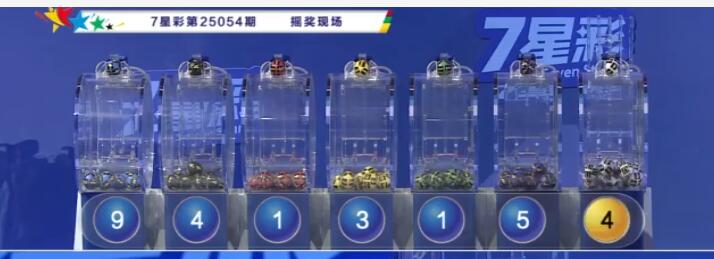 开奖结果图片