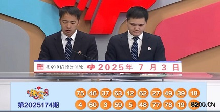 第2025174期快乐8开奖现场截图图片