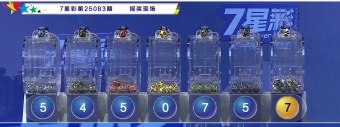 开奖结果图片