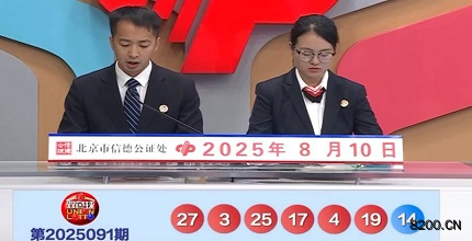 第2025091期双色球开奖现场截图图片