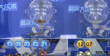 第2025121期大乐透开奖现场截图图片