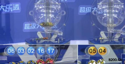 第2025122期大乐透开奖现场截图图片
