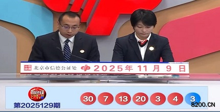 第2025129期双色球开奖现场截图图片