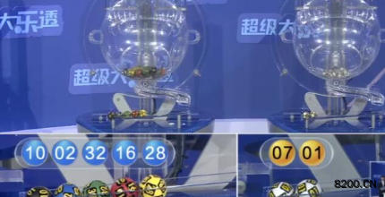 第2025135期大乐透开奖现场截图图片