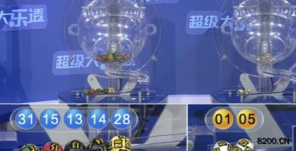 第2025150期大乐透开奖现场截图图片