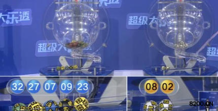 第2026001期大乐透开奖现场截图图片