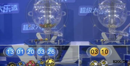 第2026007期大乐透开奖现场截图图片