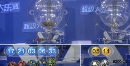 第2026008期大乐透开奖现场截图图片