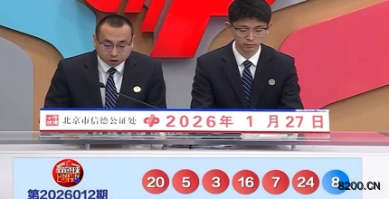 第2026012期双色球开奖现场截图图片