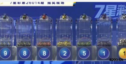 第2026014期七星彩开奖现场截图图片