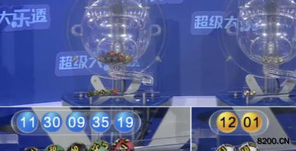 第2026018期大乐透开奖现场截图图片