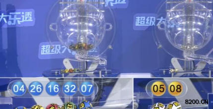 第2026036期大乐透开奖现场截图图片
