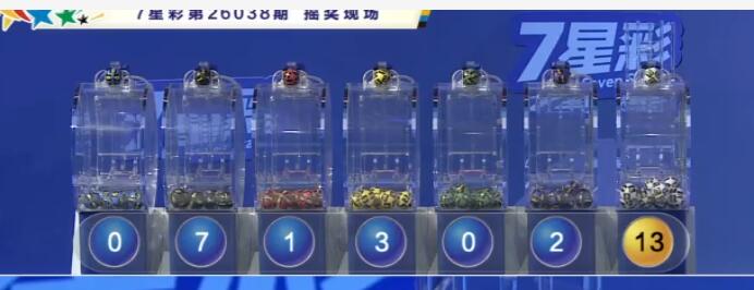 开奖结果图片