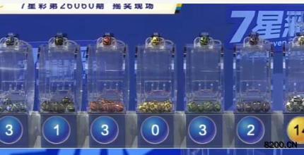 第2026060期七星彩开奖现场截图图片
