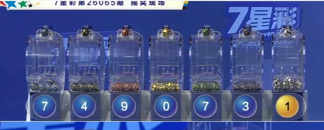 开奖结果图片